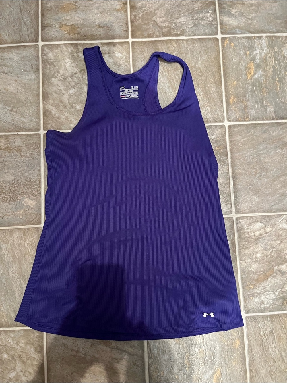Under Armour Women's Deep Purple Racerback Performance Tank